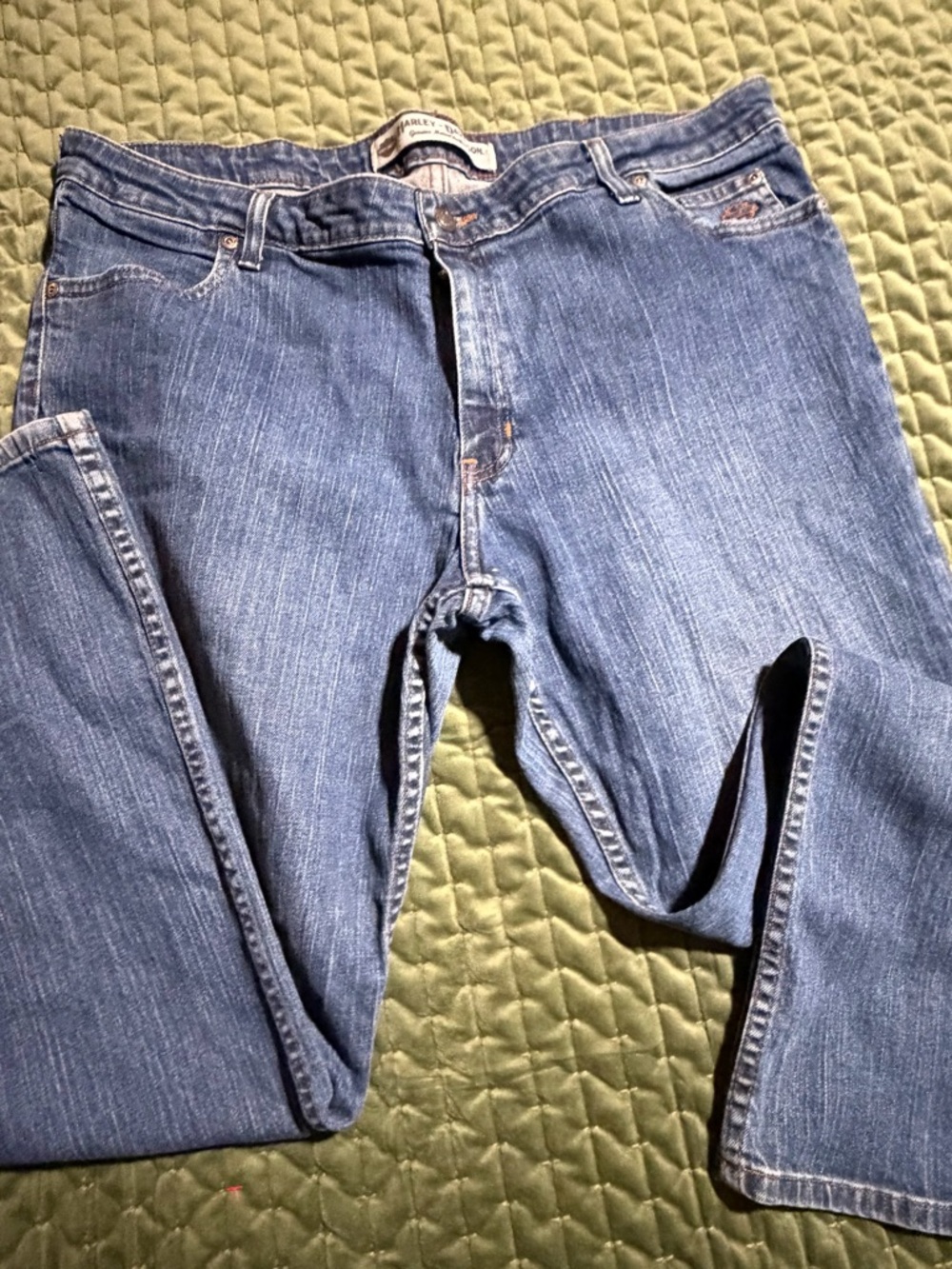 Harley Davidson denim jeans‎ bootcut size 18 petite